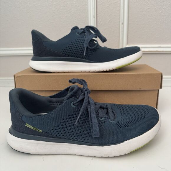 Kizik Lima Handsfree Running Sneakers Women Size 7.5 Tidepool Blue Comfort Shoes - Picture 2 of 9